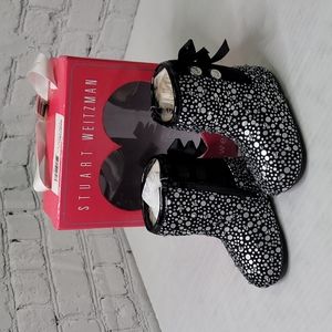 NWT stuart weitzman baby Pali studded moto boots